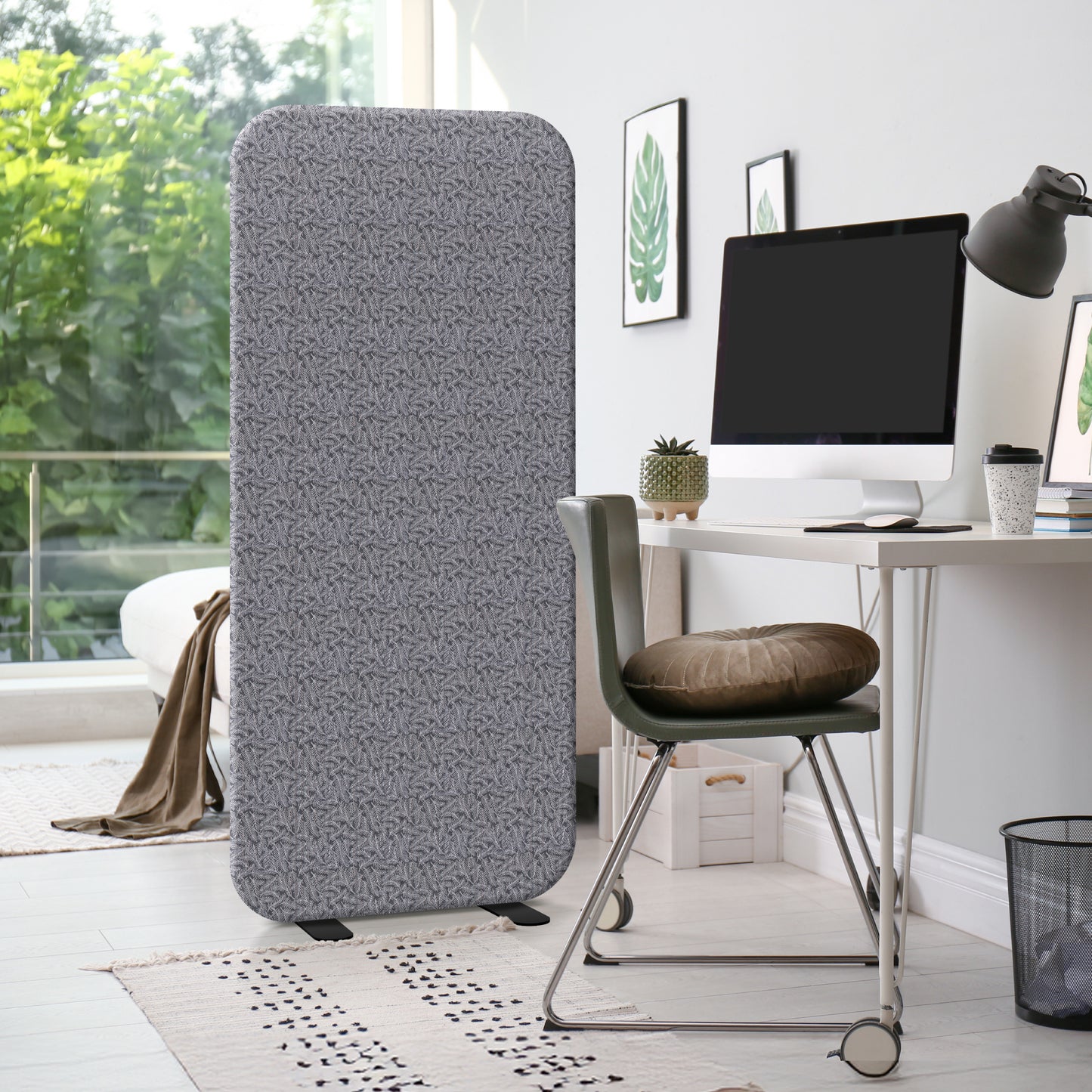 Premium Standing Room Divider, 29"x65", Frost