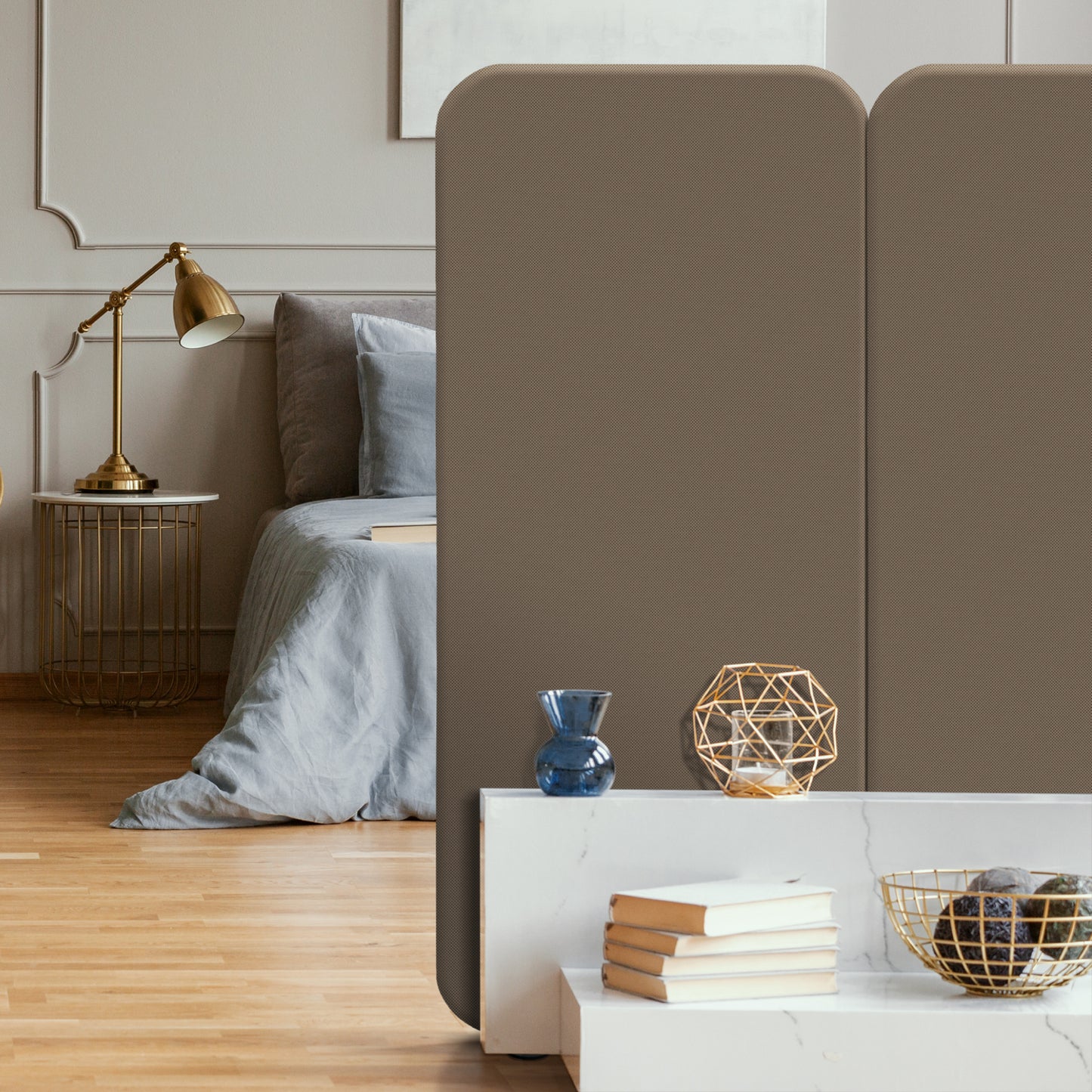 Standing Room Divider 29"x65", Taupe