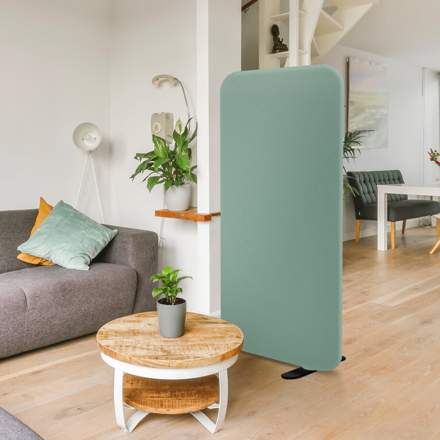 Standing Room Divider, 29"x65", Aqua