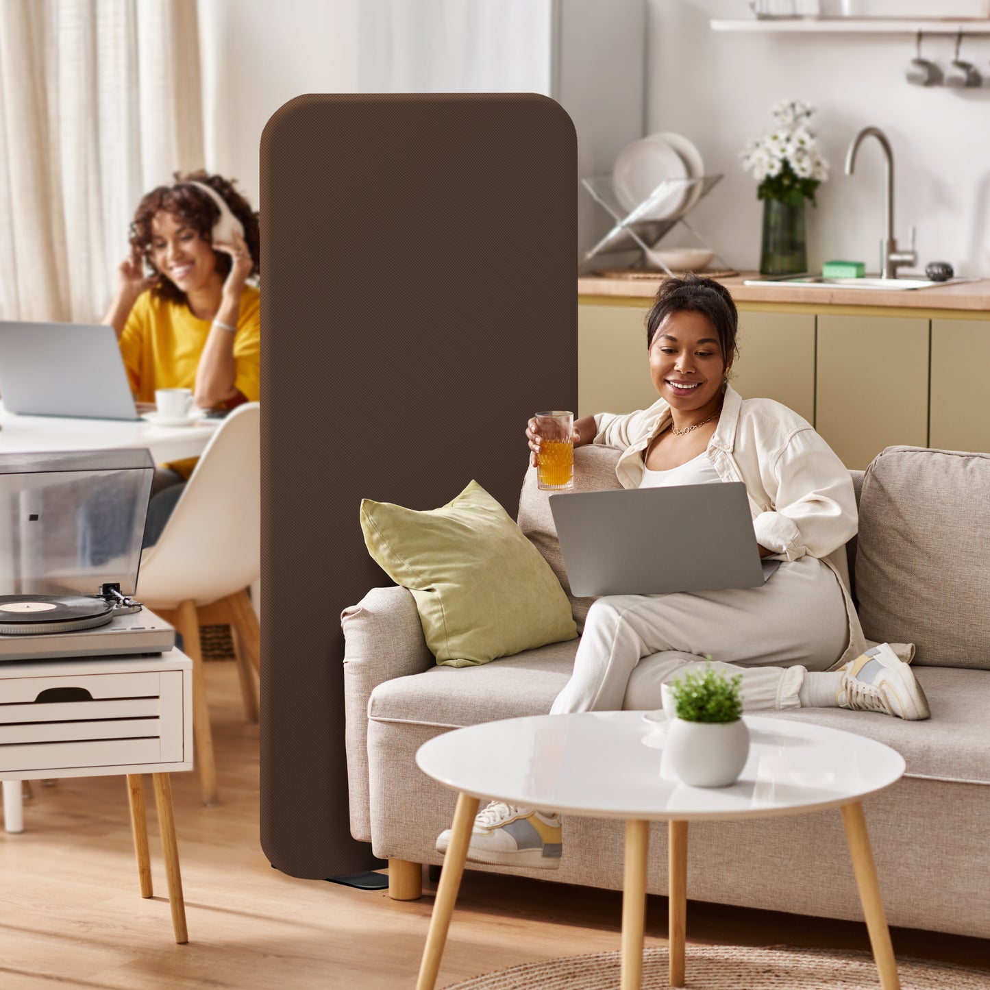 Standing Room Divider 29"x65", Caramel