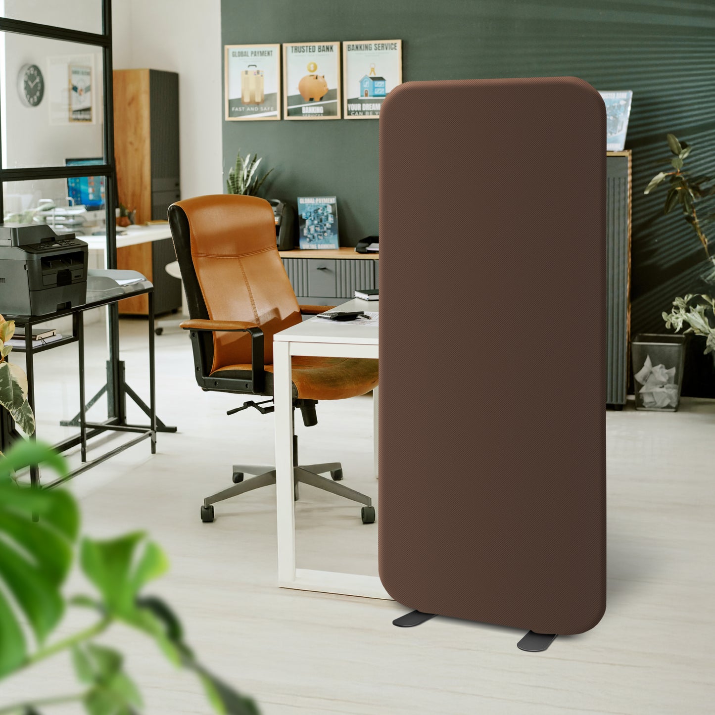 Standing Room Divider 29"x65", Caramel