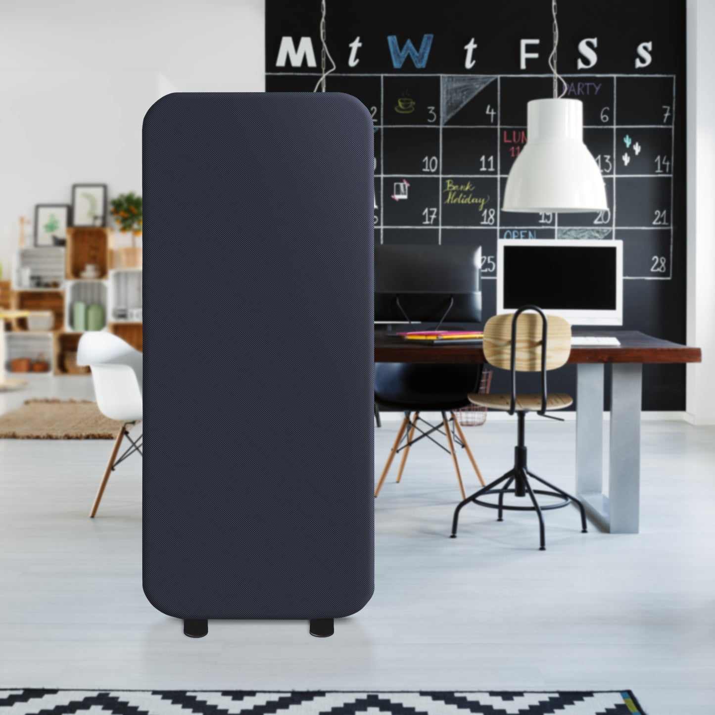 Standing Room Divider 29"x65", Cobalt