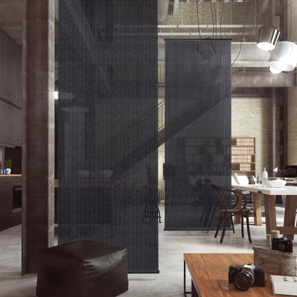 Hanging Room Divider, Modern Knit, 36" x 96" Pack of 2, Drizzle