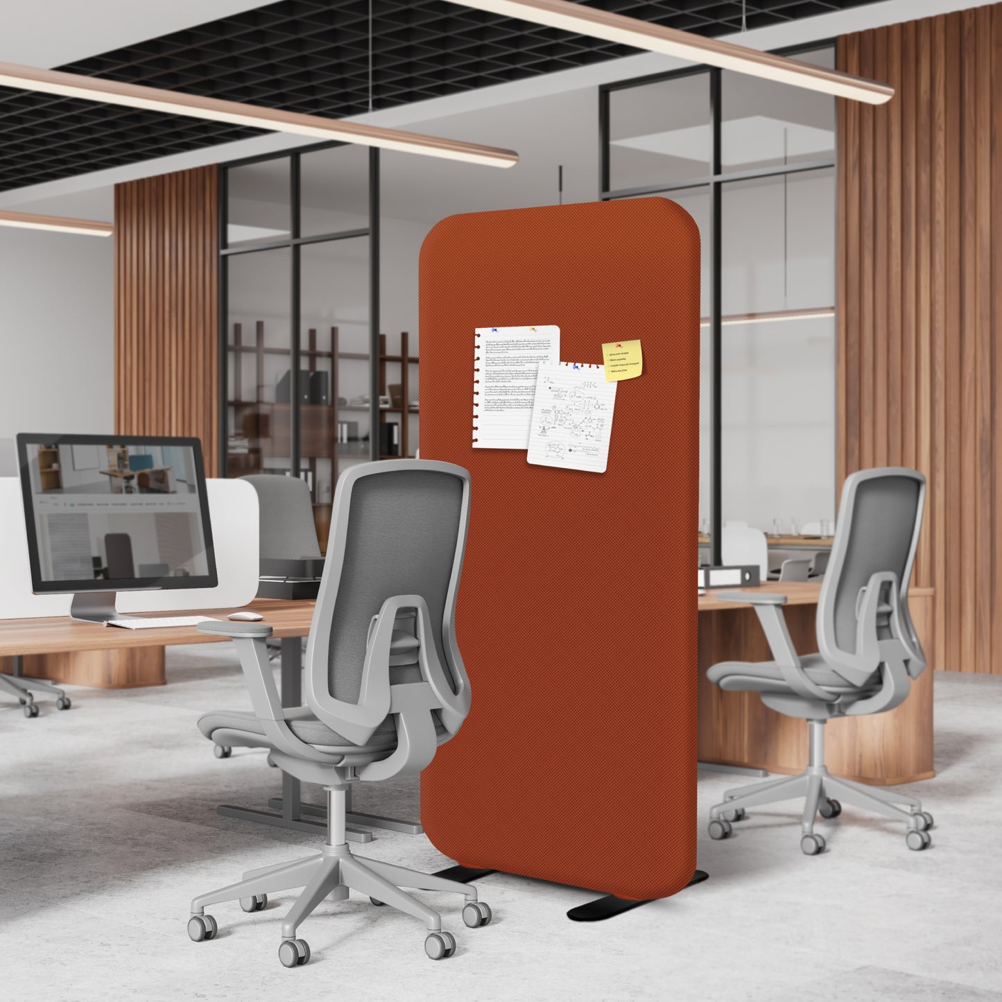 Standing Room Divider, 29"x65", Sunrise
