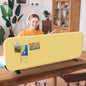 Freestanding Desk Divider, 48"x18", Butter