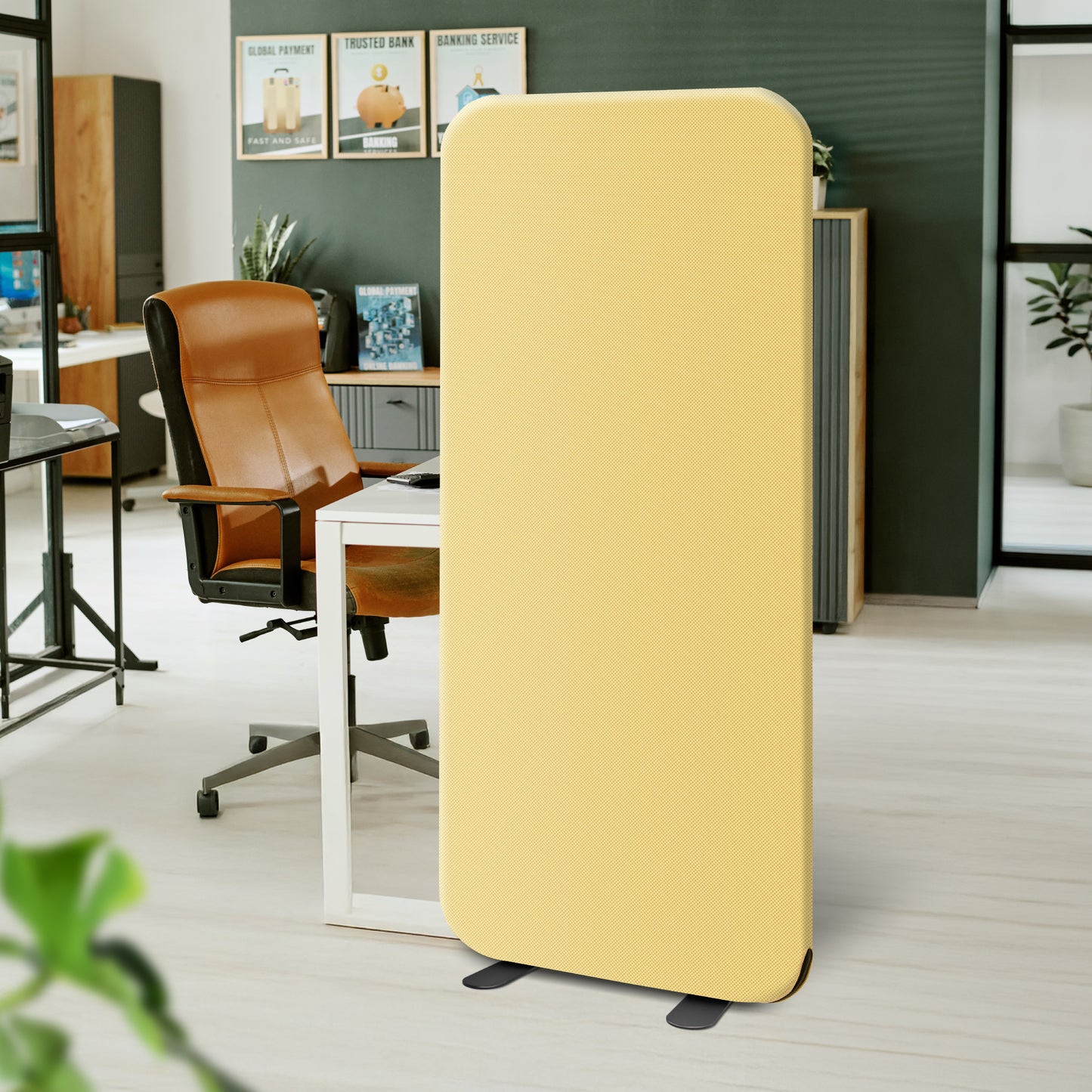 Standing Room Divider, 29"x65", Butter