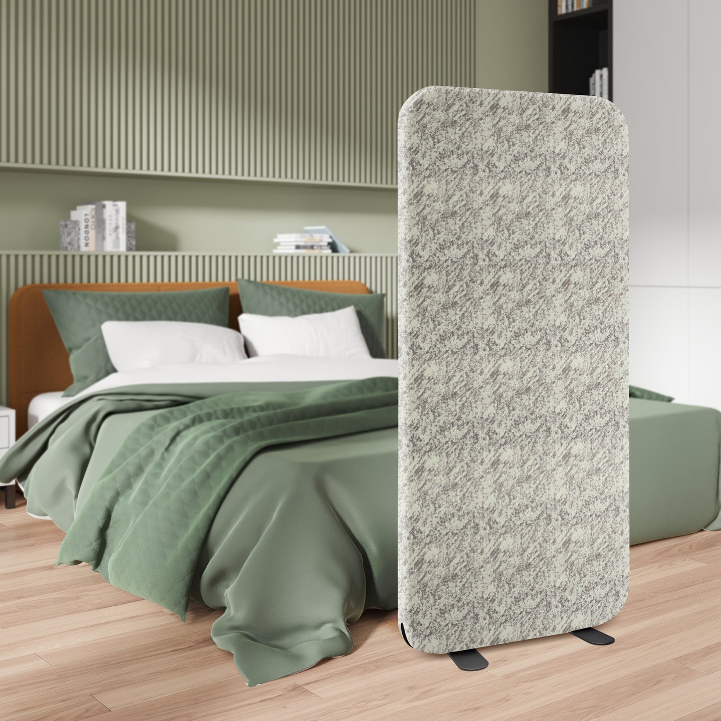 Premium Standing Room Divider, 29"x65", Chocomint