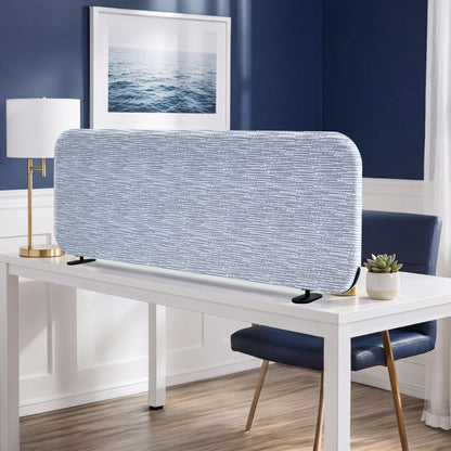 Freestanding Desk Divider, 48"x18", Birch