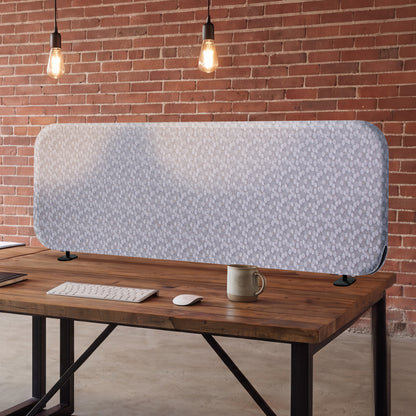 Freestanding Desk Divider 48"x18", Dandelion