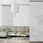 Hanging Room Divider, Natural Woven, 36" x 96" Pack of 2, Shale