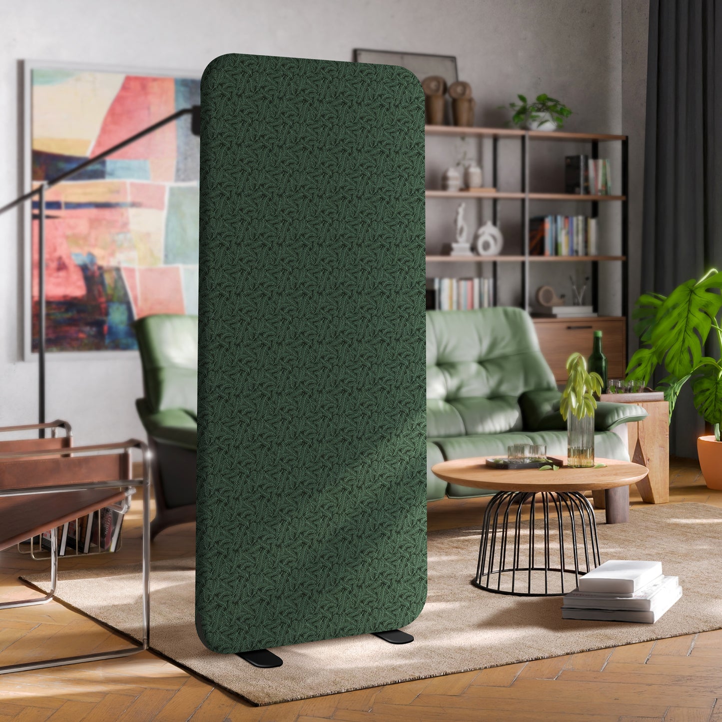 Premium Standing Room Divider, 29"x65", Pine