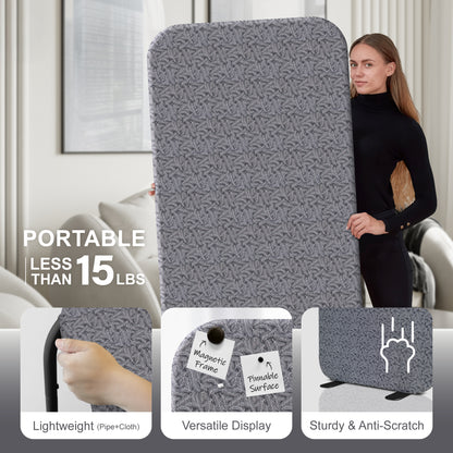 Standing Room Divider 29"x65", Frost