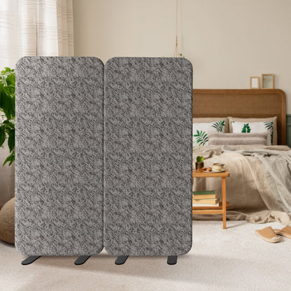 Premium Standing Room Divider, 29"x65", Smokestone