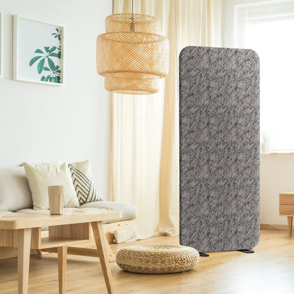 Premium Standing Room Divider, 29"x65", Smokestone