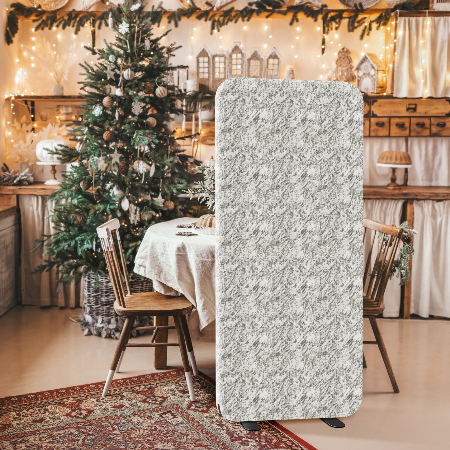 Premium Standing Room Divider, 29"x65", Marble