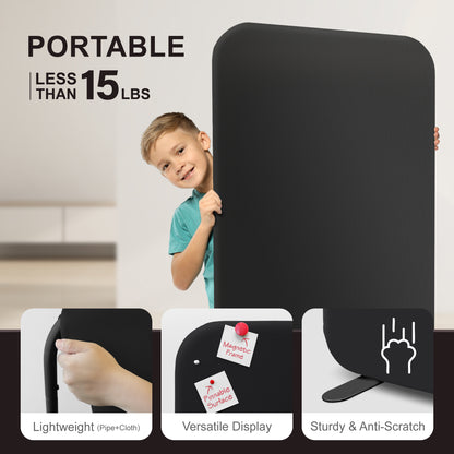 Standing Room Divider, 29"x65", Midnight