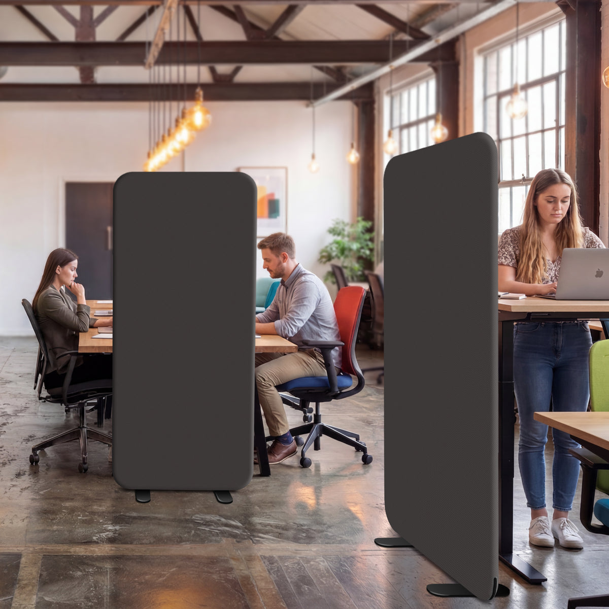 Standing Room Divider, 29"x65", Iron