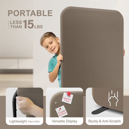 Standing Room Divider 29"x65", Taupe