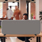 Freestanding Desk Divider, 48"x18", Sterling