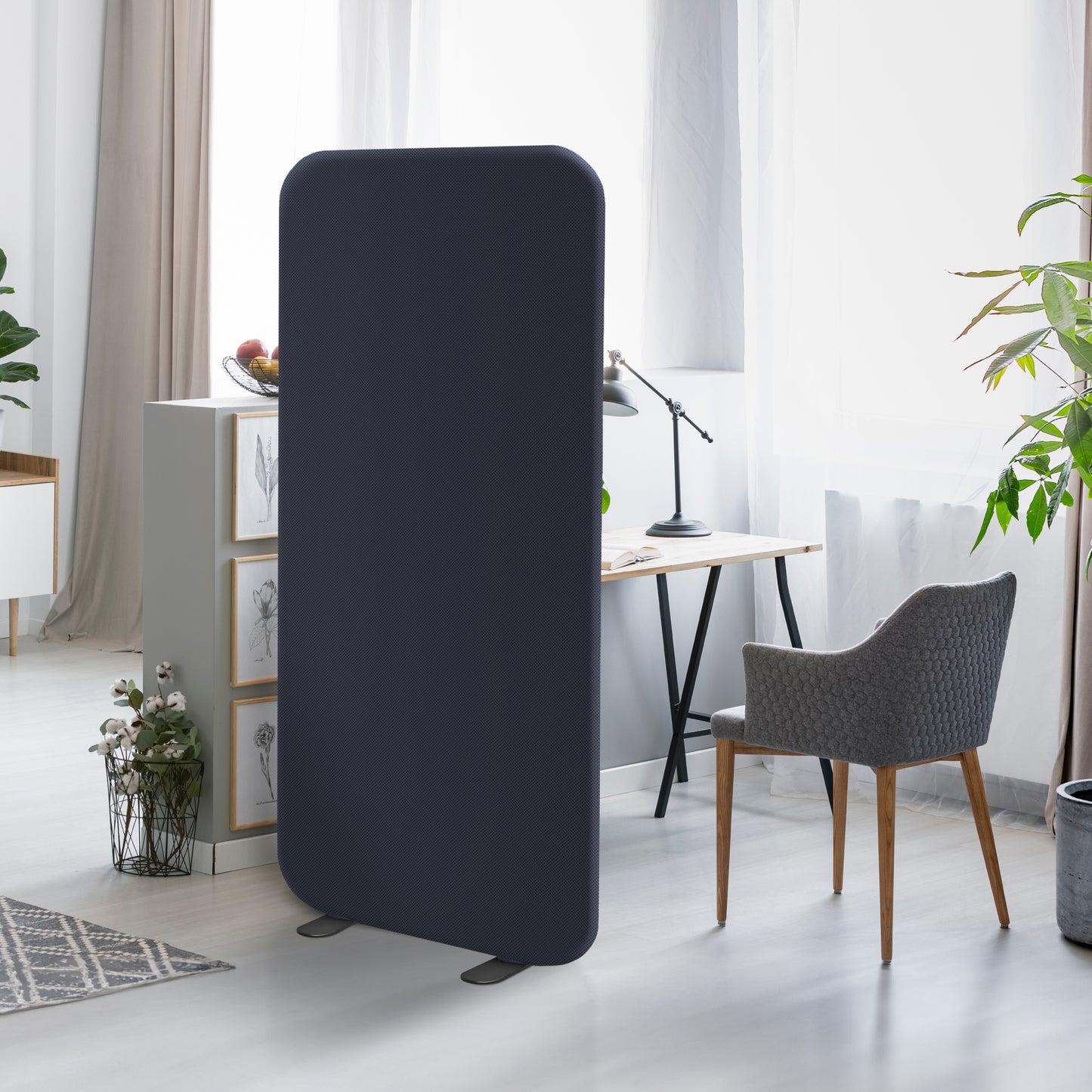 Standing Room Divider 29"x65", Cobalt