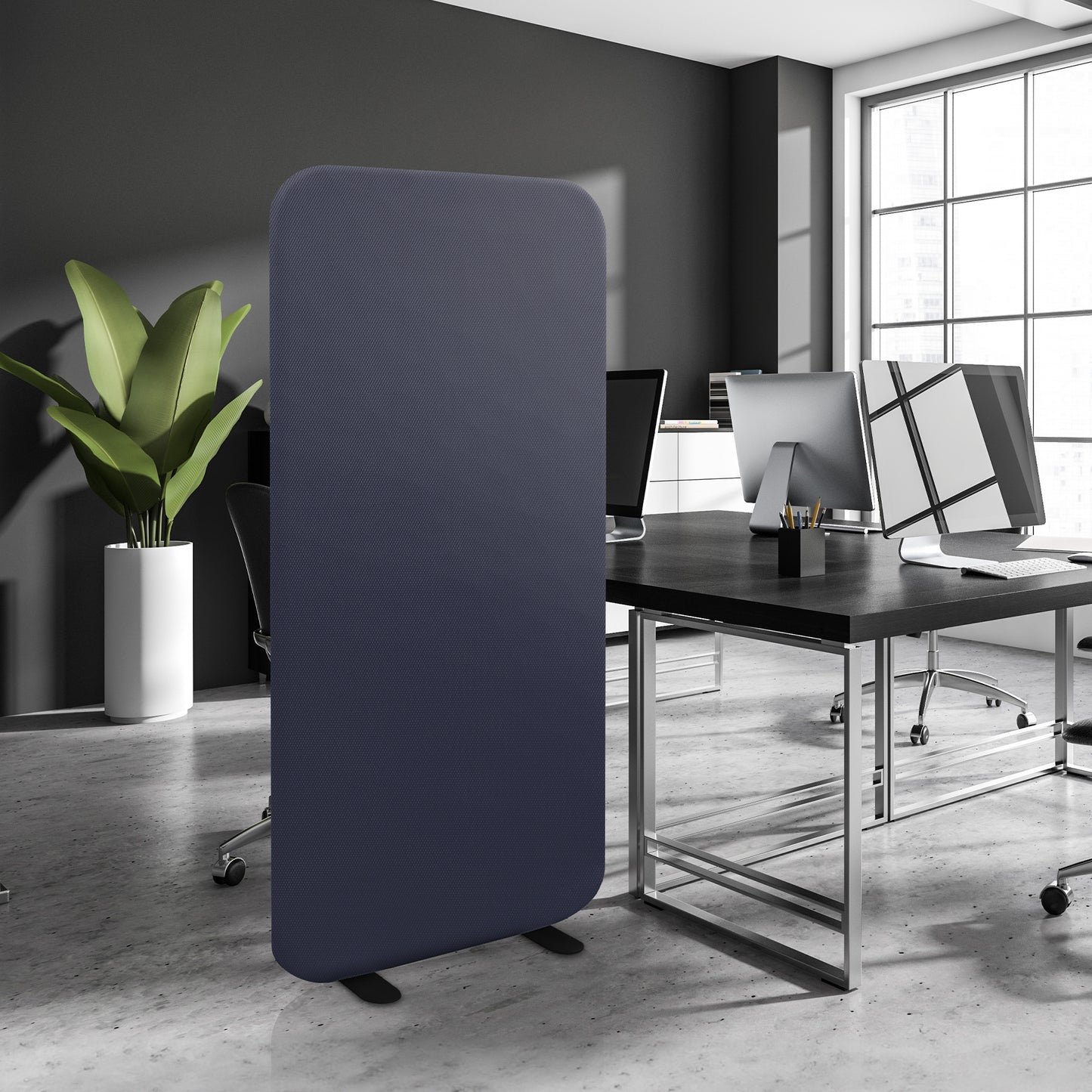 Standing Room Divider 29"x65", Cobalt