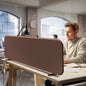 Freestanding Desk Divider 48"x18", Caramel
