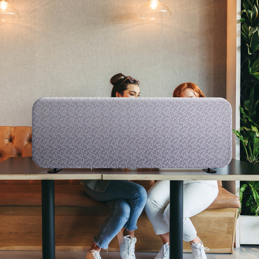 Freestanding Desk Divider 48"x18", Dandelion