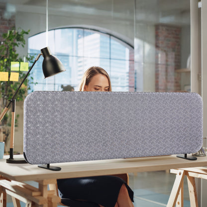 Freestanding Desk Divider 48"x18", Dandelion