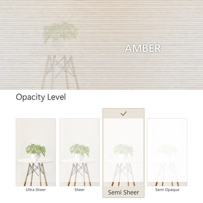 Hanging Room Divider, Natural Woven, 36" x 96" Pack of 2, Amber